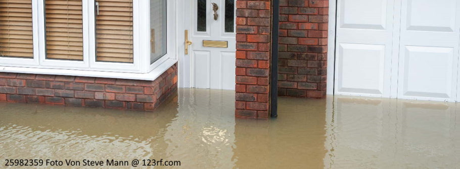 Hochwasserschutz für Häuser und Gebäude