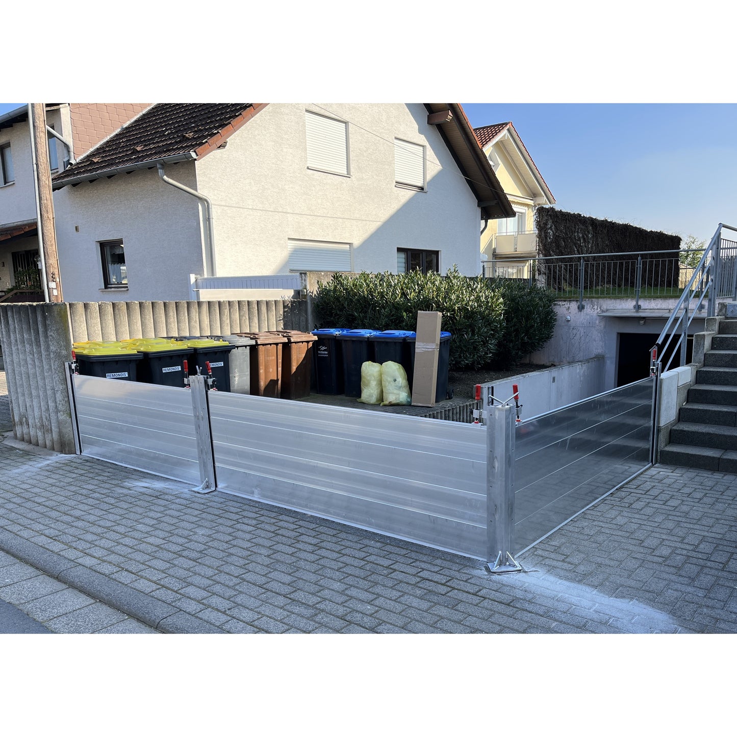 Alu-Dammbalken, Hochwasserschutz