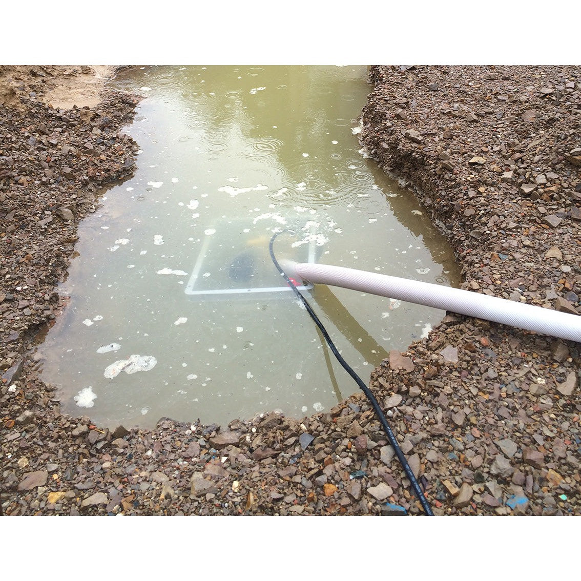 Flutbox - Pumpe bei Hochwasser