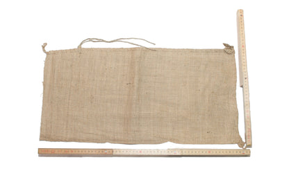 Ungefüllter Jute-Sandsack 30 × 60 cm mit Bindeband