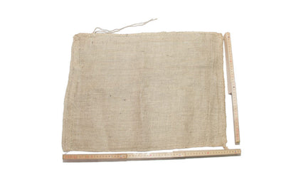 Ungefüllter Jute-Sandsack 40 × 60 cm mit Bindeband