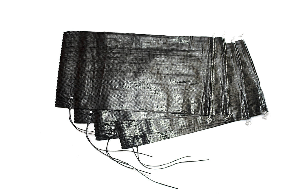 Sandsäcke PP schwarz oder weiß 30×60 cm ungefüllt