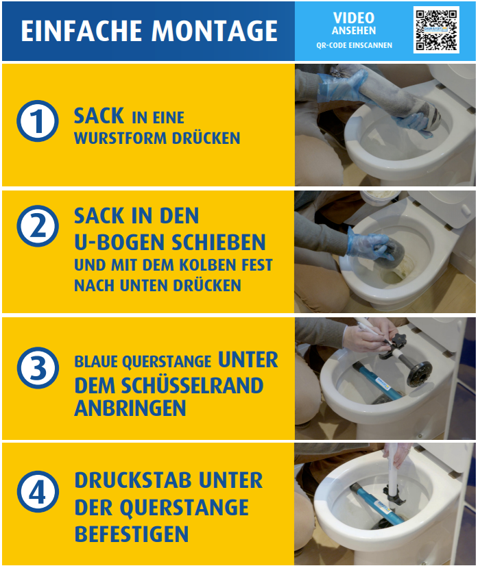 Toilettensperre bei Hochwasser